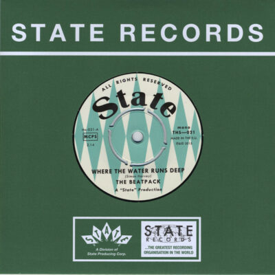 The Beatpack - Where The Water Runs Deep: 7", Mono, Ltd