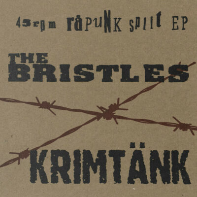 The Bristles / Krimtank - 45 Rpm Rapunk Split EP:  7", EP