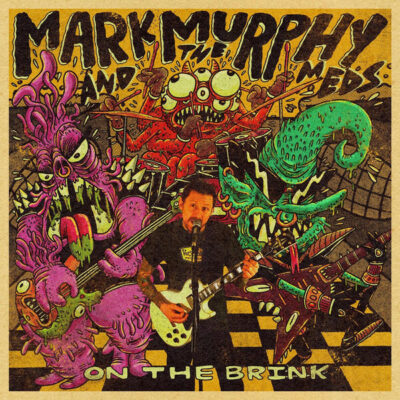 Mark Murphy And The Meds - On the Brink: LP, white with splatter
