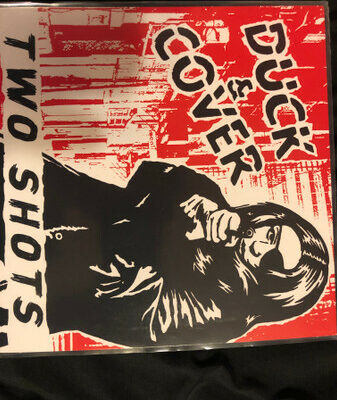 Duck and Cover - Two Shots: 7", Single, Red-Black