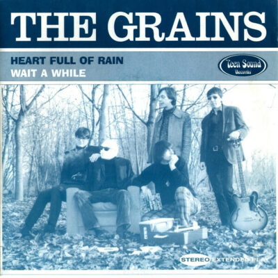 The Grains - Heart Full Of Rain / Wait A While: 7", RP