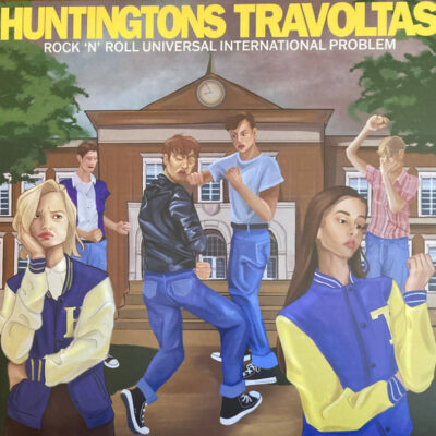 Travoltas / Huntingtons - Rock 'N' Roll Universal International Problem: LP, Black
