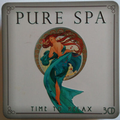 Various - Pure Spa - Time To Relax: 3 x CD, Compilation, Box Set, Metal box