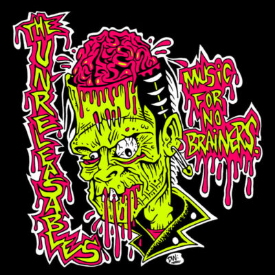 The Unreleasables - Music For No Brainers: Vinyl, 7", 45 RPM, Frankenstein Sleeve