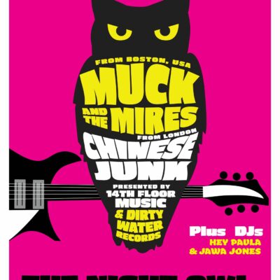 Gig poster: Muck and the Mires 23 June 2023