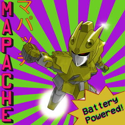 Mapache - Battery Powered: Vinyl, LP, Lyric insert