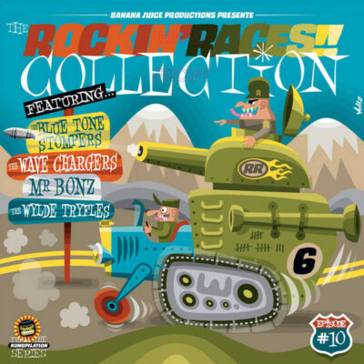 Various - The Rockin' Races !! Collection #10: Vinyl, 7", EP, Compilation, Stereo