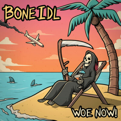 Bone Idl - Woe Now!: Vinyl, 12", 45 RPM, EP, Limited Edition, Orange With Black Smoke