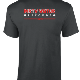 Dirty Water Records - Black T-Shirt Back