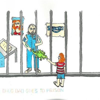 Painting: "Drug Dad Goes To Prison" by Paul John Froggatt