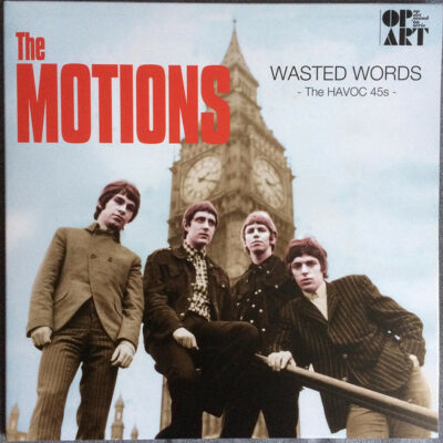 The Motions - Wasted Words: The Havoc 45s: Vinyl, LP, Compilation, Reissue, Mono, Orange vinyl