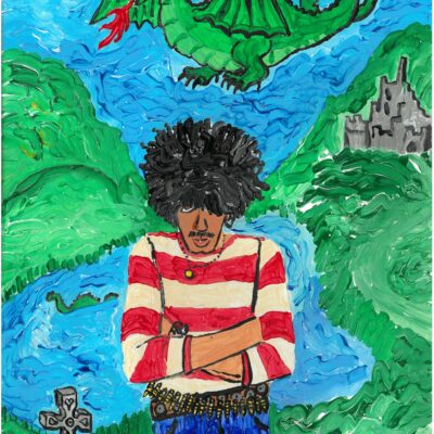 Painting: "Phil Lynott" by Paul John Froggatt