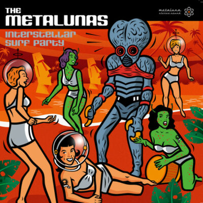 The Metalunas - Interstellar Surf Party: CD, wallet