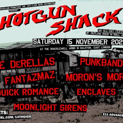 Gig poster: Shotgun Shack II, 15 Nov 25