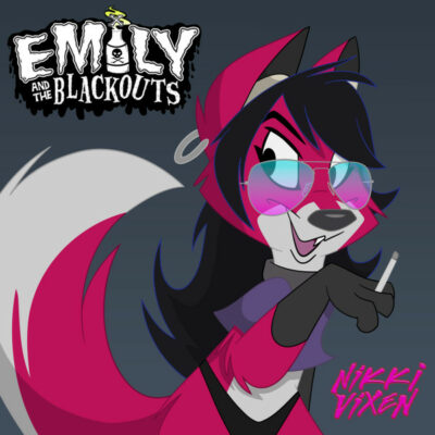 Emily And The Blackouts - Nikki Vixen: Vinyl, 7", 45 RPM, Single, Numbered, White