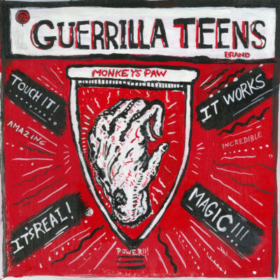 Guerrilla Teens - Monkey's Paw: Vinyl, LP, Album, White